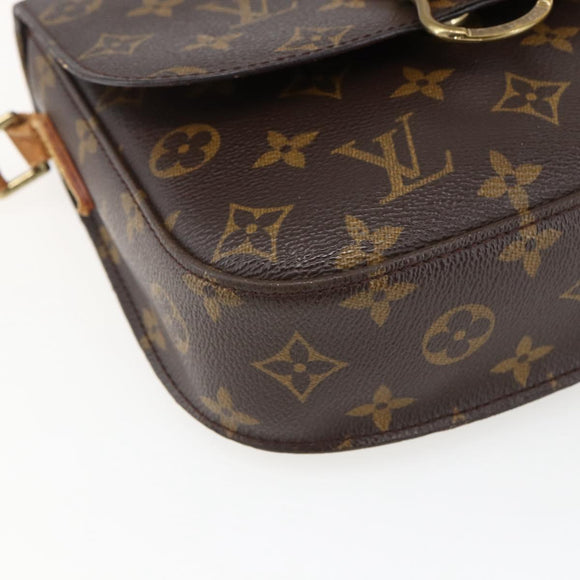 LOUIS VUITTON Monogram Saint Cloud MM Shoulder Bag M51243 LV Auth ep13328
