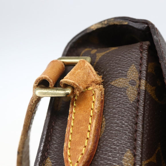 LOUIS VUITTON Monogram Saint Cloud MM Shoulder Bag M51243 LV Auth ep13328