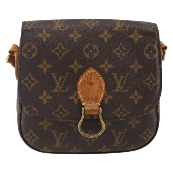 LOUIS VUITTON Monogram Saint Cloud MM Shoulder Bag M51243 LV Auth ep13328