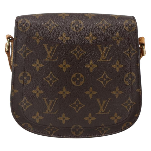 LOUIS VUITTON Monogram Saint Cloud MM Shoulder Bag M51243 LV Auth ep13328
