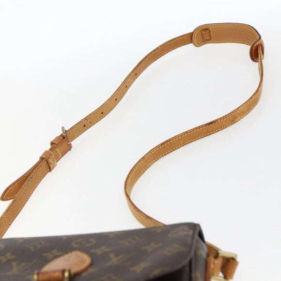 LOUIS VUITTON Monogram Saint Cloud MM Shoulder Bag M51243 LV Auth ep13328