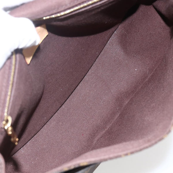 LOUIS VUITTON Monogram Menilmontant PM Shoulder Bag M40474 LV Auth ep13331