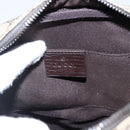 GUCCI GG Supreme Shoulder Bag PVC Beige Silver 122754 Auth ep13334-16