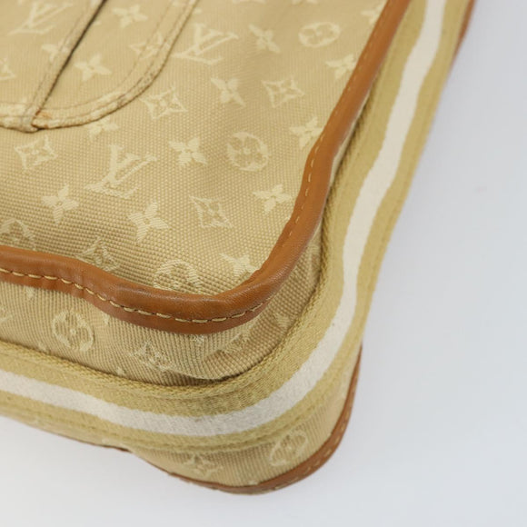 LOUIS VUITTON Monogram Mini Buzas Marie Kate Bag Beige M92323 LV Auth ep13336