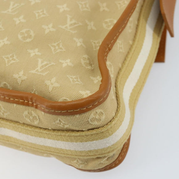 LOUIS VUITTON Monogram Mini Buzas Marie Kate Bag Beige M92323 LV Auth ep13336