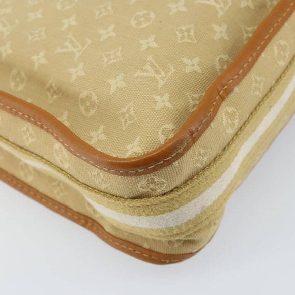 LOUIS VUITTON Monogram Mini Buzas Marie Kate Bag Beige M92323 LV Auth ep13336