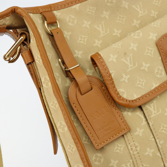 LOUIS VUITTON Monogram Mini Buzas Marie Kate Bag Beige M92323 LV Auth ep13336