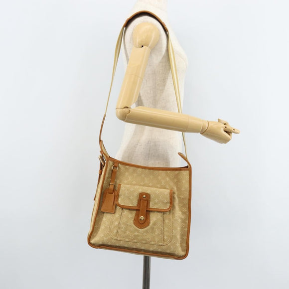 LOUIS VUITTON Monogram Mini Buzas Marie Kate Bag Beige M92323 LV Auth ep13336