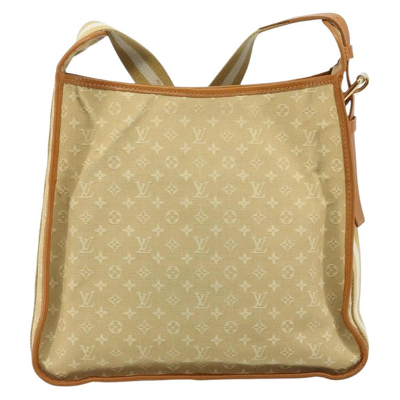 LOUIS VUITTON Monogram Mini Buzas Marie Kate Bag Beige M92323 LV Auth ep13336