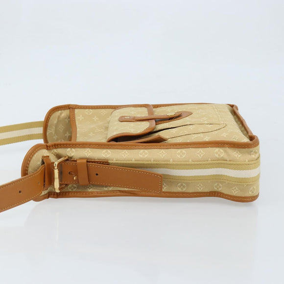 LOUIS VUITTON Monogram Mini Buzas Marie Kate Bag Beige M92323 LV Auth ep13336
