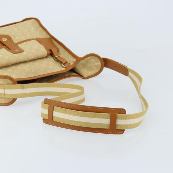 LOUIS VUITTON Monogram Mini Buzas Marie Kate Bag Beige M92323 LV Auth ep13336
