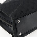 GUCCI GG Canvas Tote Bag Black 109140 Auth ep13339-14