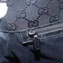 GUCCI GG Canvas Tote Bag Black 109140 Auth ep13339-20