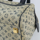 LOUIS VUITTON Monogram Mini Josephine PM Hand Bag Blue M92049 LV Auth ep13340-9