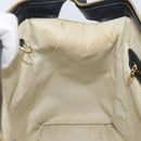 LOUIS VUITTON Monogram Mini Josephine PM Hand Bag Blue M92049 LV Auth ep13340-21
