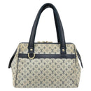 LOUIS VUITTON Monogram Mini Josephine PM Hand Bag Blue M92049 LV Auth ep13340-2