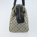 LOUIS VUITTON Monogram Mini Josephine PM Hand Bag Blue M92049 LV Auth ep13340-3