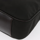 GUCCI Bamboo Hand Bag Nylon 2way Black Silver 001 1638 3754 Auth ep13341-10