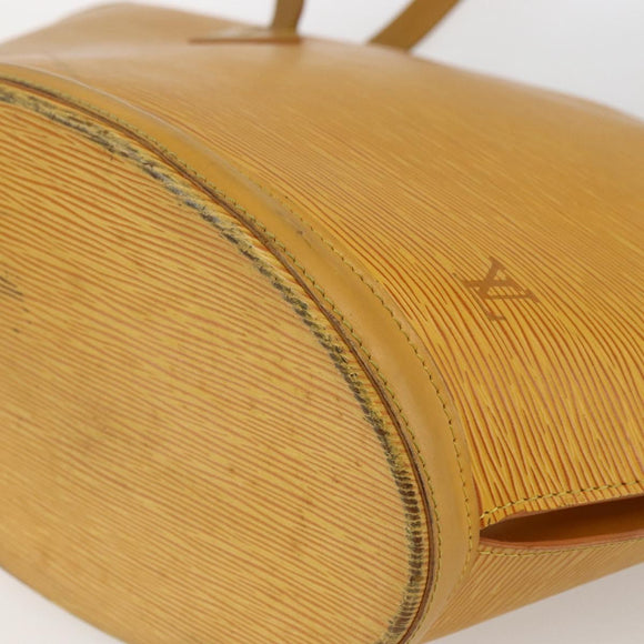 LOUIS VUITTON Epi Saint Jacques Shopping Shoulder Bag Yellow M52269 Auth ep13342