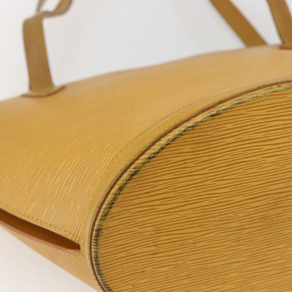 LOUIS VUITTON Epi Saint Jacques Shopping Shoulder Bag Yellow M52269 Auth ep13342