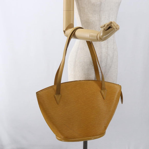 LOUIS VUITTON Epi Saint Jacques Shopping Shoulder Bag Yellow M52269 Auth ep13342