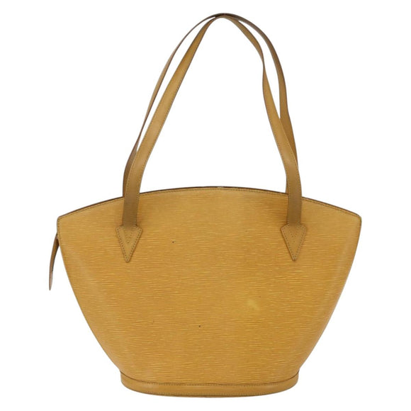 LOUIS VUITTON Epi Saint Jacques Shopping Shoulder Bag Yellow M52269 Auth ep13342