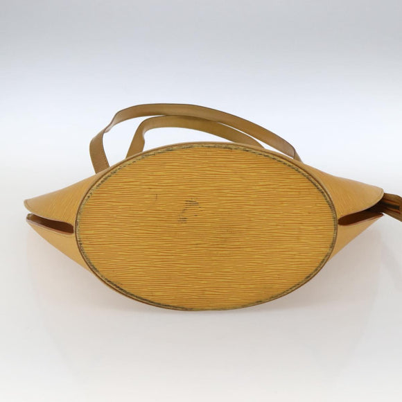 LOUIS VUITTON Epi Saint Jacques Shopping Shoulder Bag Yellow M52269 Auth ep13342