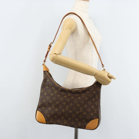 LOUIS VUITTON Monogram Boulogne 35 Shoulder Bag M51260 LV Auth ep13346