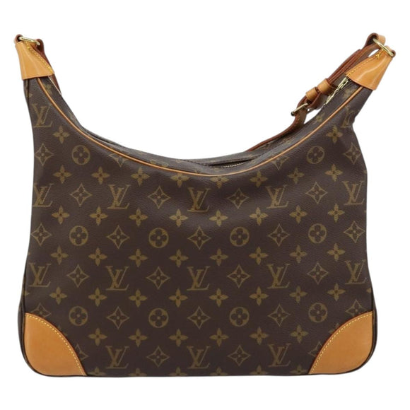 LOUIS VUITTON Monogram Boulogne 35 Shoulder Bag M51260 LV Auth ep13346