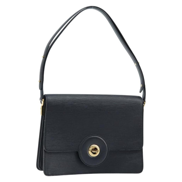 LOUIS VUITTON Epi Free Run Shoulder Bag Black M52402 LV Auth ep13349
