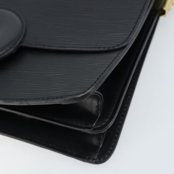 LOUIS VUITTON Epi Free Run Shoulder Bag Black M52402 LV Auth ep13349