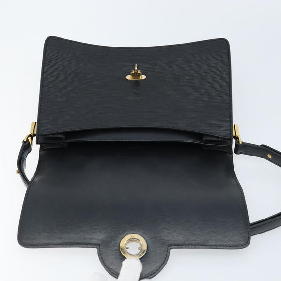 LOUIS VUITTON Epi Free Run Shoulder Bag Black M52402 LV Auth ep13349