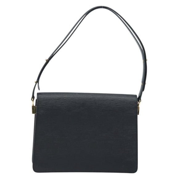 LOUIS VUITTON Epi Free Run Shoulder Bag Black M52402 LV Auth ep13349