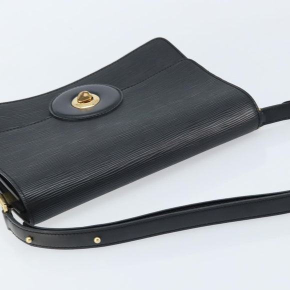 LOUIS VUITTON Epi Free Run Shoulder Bag Black M52402 LV Auth ep13349