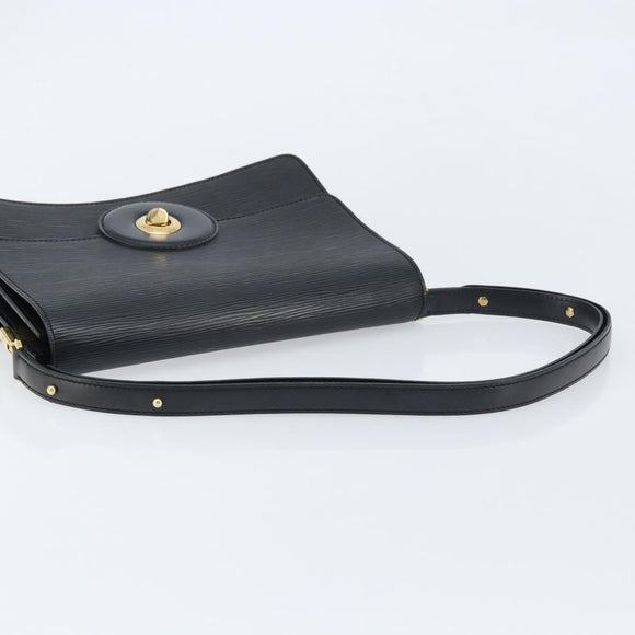 LOUIS VUITTON Epi Free Run Shoulder Bag Black M52402 LV Auth ep13349