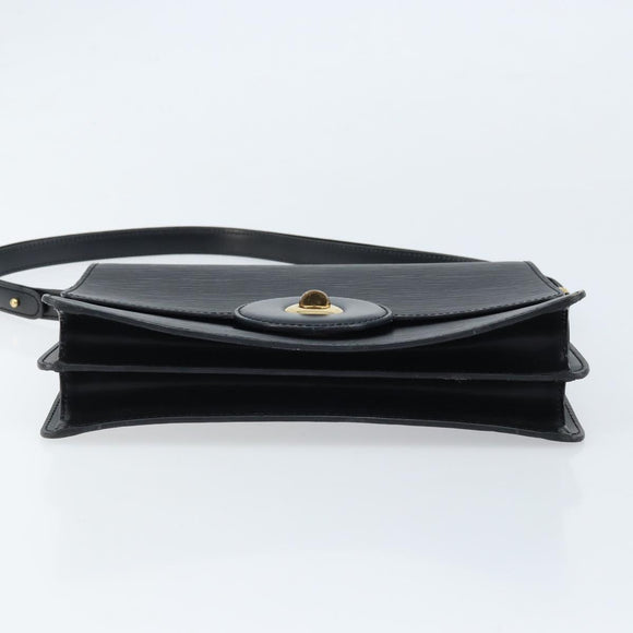 LOUIS VUITTON Epi Free Run Shoulder Bag Black M52402 LV Auth ep13349
