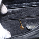 GUCCI Bamboo Tote Bag Leather Black Gold 002 0260 Auth ep13352-21