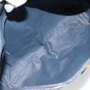 GUCCI GG Supreme Sherry Line Hand Bag PVC Navy Gold Auth ep13353-11