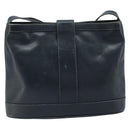 GUCCI Umhängetasche Leder Schwarz Gold 23 01 1633 Auth ep13358-3