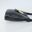 GUCCI Umhängetasche Leder Schwarz Gold 23 01 1633 Auth ep13358-4