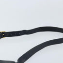 GUCCI Umhängetasche Leder Schwarz Gold 23 01 1633 Auth ep13358-8