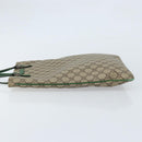 GUCCI GG Supreme Hand Bag PVC Beige Silver 117551 Auth ep13364-5