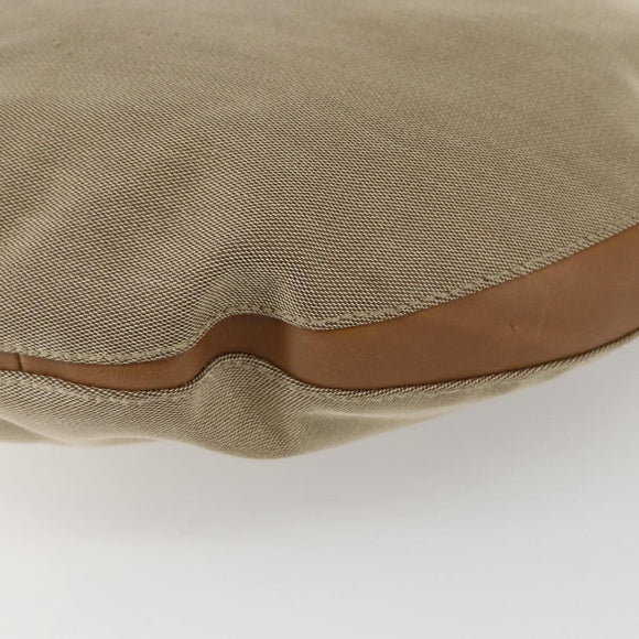 GUCCI Shoulder Bag Canvas Beige Silver 95726 Auth ep13367