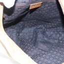 GUCCI Shoulder Bag Canvas Beige Silver 95726 Auth ep13367-11