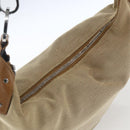 GUCCI Shoulder Bag Canvas Beige Silver 95726 Auth ep13367-6