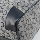 CELINE C Sulky Boston Bag Canvas Navy Gold Auth ep13370-15