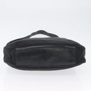 GUCCI Bamboo Hand Bag Nylon 2way Black Silver 001 1998 1577 Auth ep13375-6