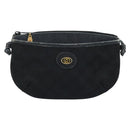 GUCCI GG Supreme Schoudertas Zwart Goud 904 02 020 Auth ep13376-2
