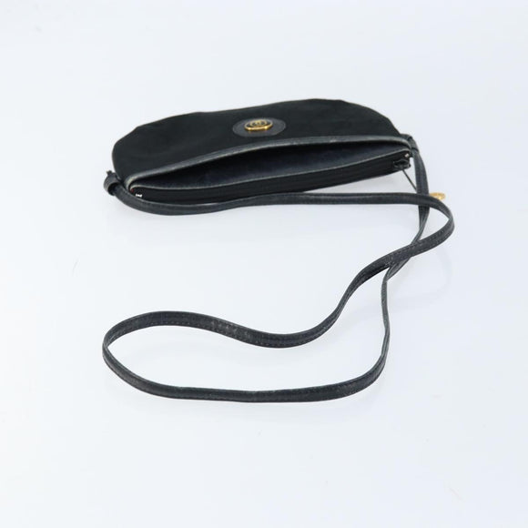 GUCCI GG Supreme Schoudertas Zwart Goud 904 02 020 Auth ep13376