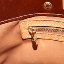 LOUIS VUITTON Monogram Vernis Reade PM Hand Bag Bronze M91146 LV Auth ep13394-22